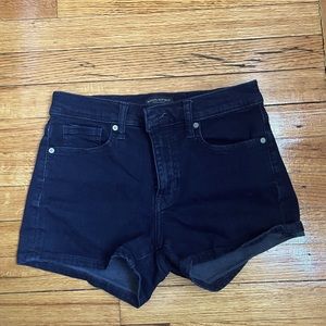 Banana Republic midrise denim shorts petite 27